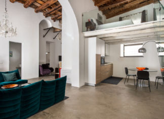 Il Micro Flat esalta il restauro di un loft turistico nel centro di Palermo
