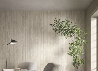 Mirage rende omaggio al fascino intramontabile del travertino