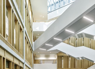 La scenografica architettura del nuovo headquarter Garda di Dublino