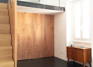 Una mini penthouse a Milano