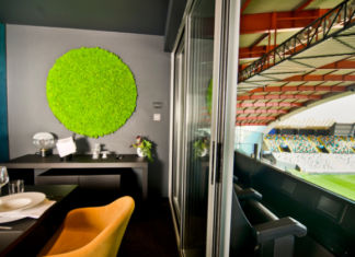 Gli Sky Box dell’Udinese Calcio si vestono con Benetti Moss