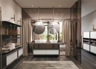 Un sistema di arredo bagno per il mondo degli hotel