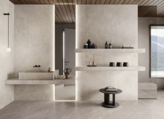 Aquatio: il grès porcellanato incontra l’acqua