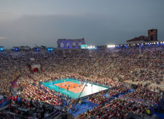 Performance iN Lighting per il Campionato europeo di pallavolo 2023