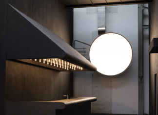 Come in un Film Noir. Il nuovo arredamento dello studio di post-produzione a Ginevra di Giona Bierens de Haan e Leopold Banchini