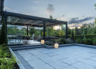 Uno spazio conviviale per una residenza immersa nella natura irlandese