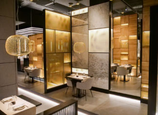 Pavimenti in grès impreziosiscono gli spazi del ristorante Nagoya X Curno