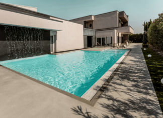 Skygrip delinea lo scenario esterno di una villa lombarda