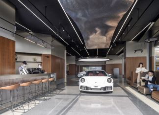 laCividina arreda il nuovo Porsche Studio firmato UNStudio