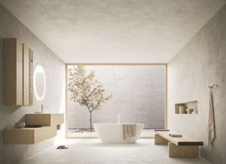 L’eleganza zen dell’arredo bagno in stile japandi
