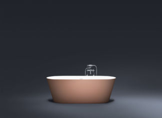 La vasca freestanding Inka con nuove varianti colore