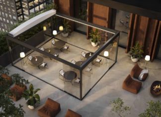 Butterfly, nuova copertura a impacchettamento con sistema a pantografo