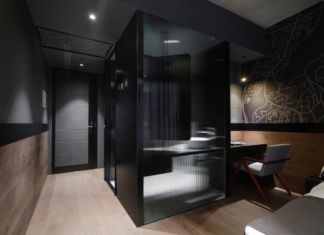 Con il vetro stampato luminosità e privacy nell’hotel di Zagabria