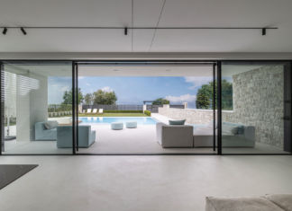 Minimalismo raffinato sul lago di Garda