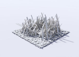 Stone Grove design by Kengo Kuma & Associates con Quarella