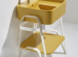HOP e RATIO, nuovi vivaci sistemi lavabo hop