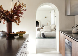 Area kitchen d’eccezione per una dimora ottocentesca alle porte di Versailles