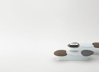 Lilypad, istrionico coffee table by Karim Rashid