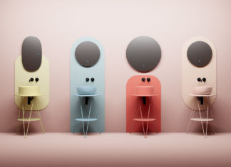 Per un bagno versatile con design fresco e gioioso