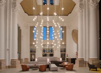 Una cascata di luce per l’NH Collection Milano CityLife