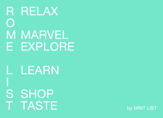 MINT LIST celebra oltre dieci anni di attività con il progetto ROME LIST