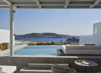 Misticità e tecnologia nel nuovo Deos Hotel di Mykonos
