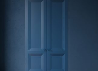 Design minimal, effetto integrato con la parete: la quintessenza della porta