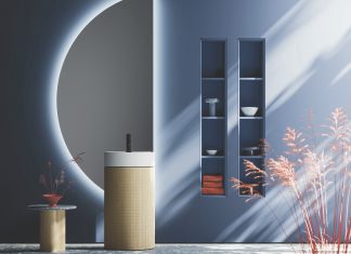 Il lavabo freestanding che unisce design e funzionalità
