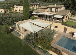 Natura ed estetica si uniscono in una country house a Foligno