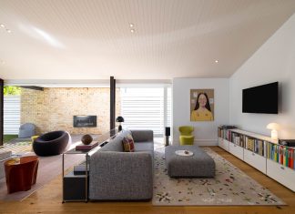 L’arredo modulare di una villa da sogno in Nuova Zelanda