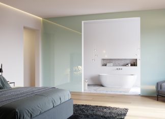 Il vetro retroverniciato per l’interior design