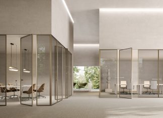 Architettura nelle architetture. Il vetro detta i confini degli spazi