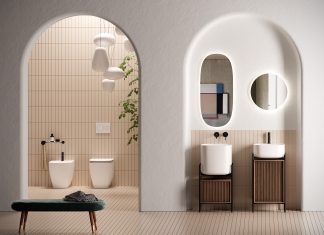L’arredobagno dall’anima sottile ma dimensioni generose
