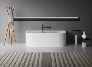 Il benessere prende forma in una nuova vasca da bagno