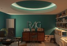 Casa-Studio fonde cromie e architettura contemporanea