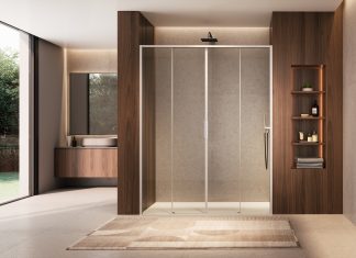 Box doccia scorrevoli: design minimal e versatile per bagni moderni