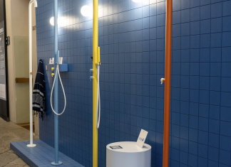 Docce outdoor dalle geometrie semplici e minimaliste