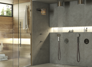 Una spa domestica dove l’acqua diventa esperienza