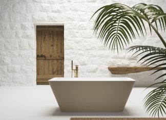 La vasca freestanding con un’anima mediterranea