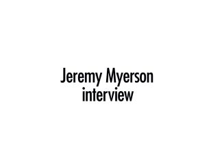 Jeremy Myerson