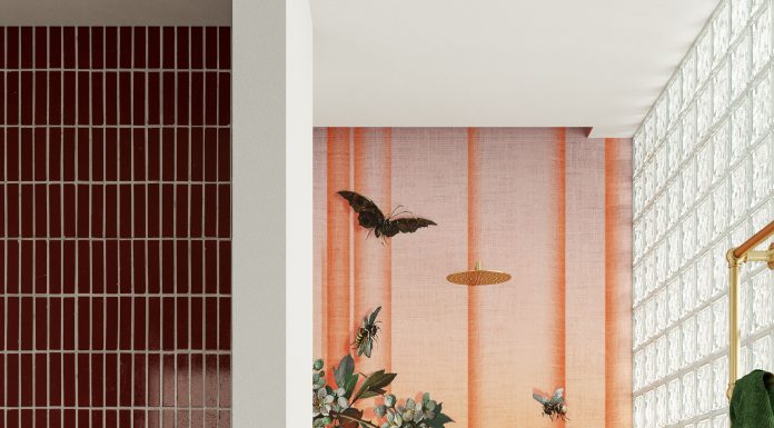 Flamenco: una danza di design sulle pareti