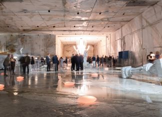 La cava di marmo diventa una camera delle meraviglie