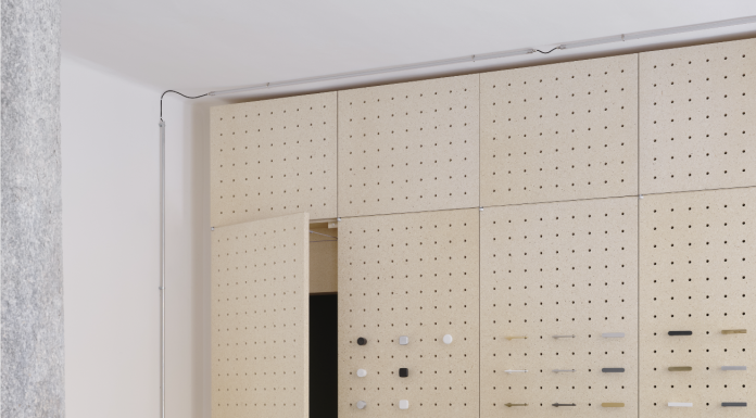 Il nuovo showroom di Verum a Milano by studio wok verum showroom