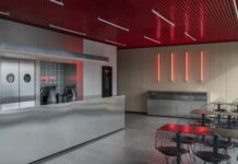 Un diner contemporaneo come sistema spaziale