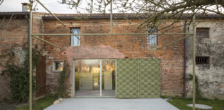 Casa di campagna dall’estetica raw purity