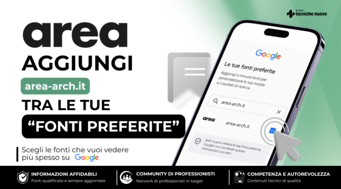 Aggiungi AREA tra le fonti preferite di Google fonti preferite area