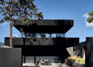Black outside, warm within