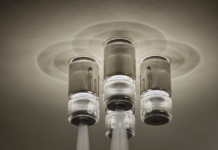 Lume: equilibrio armonico tra acqua, luce e design