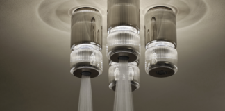 Lume: equilibrio armonico tra acqua, luce e design