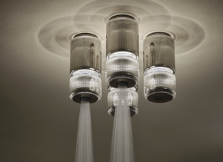 Lume: equilibrio armonico tra acqua, luce e design